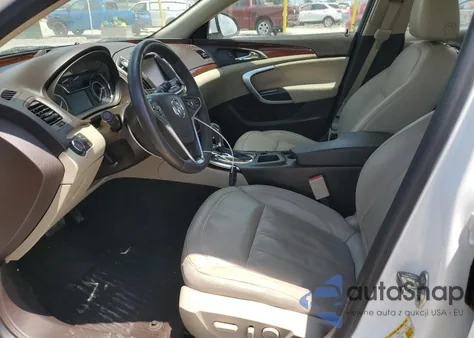 2014 Buick Regal Premium из США, поврежденный, VIN 2G4GN5EX2E9190461